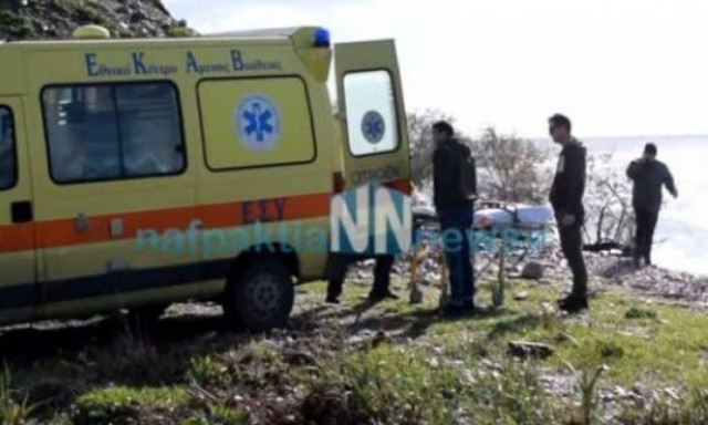 Φρίκη στις εκβολές του χειμάρρου Βαριάς στη Ναύπακτο (pics+vid)