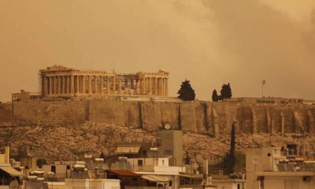 Rain mixed with African dust forecast on Sunday