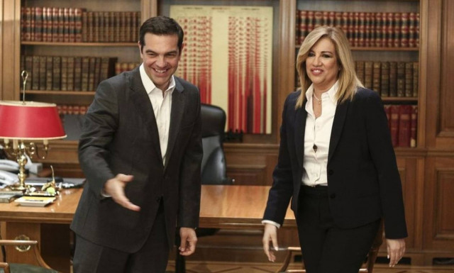 Τσίπρας σε Γεννηματά: «Ναι» σε προοδευτική Συνταγματική Αναθεώρηση