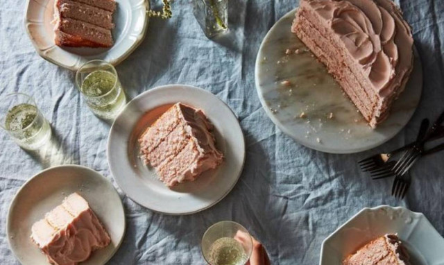 Pink Champagne Cake... Nice to meet you!