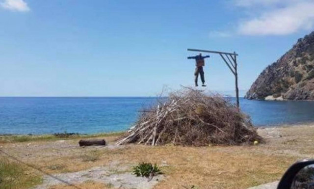 Κι όμως στην Κρήτη αντί για τον Ιούδα θα κάψουν τον… Ερντογάν (photos)