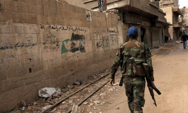 Syria conflict: Israel blamed for attack on airfield