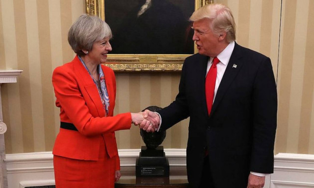 Τραμπ και Μέι συμφώνησαν για Συρία - Να αποτραπεί η περαιτέρω χρήση χημικών όπλων