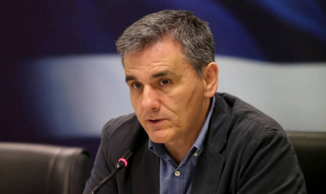 FinMin Tsakalotos meets German counterpart Scholz