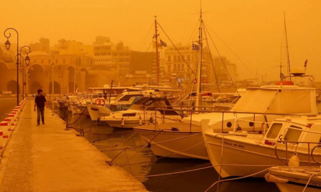 African dust to plague Crete through Wednesday (18/04)