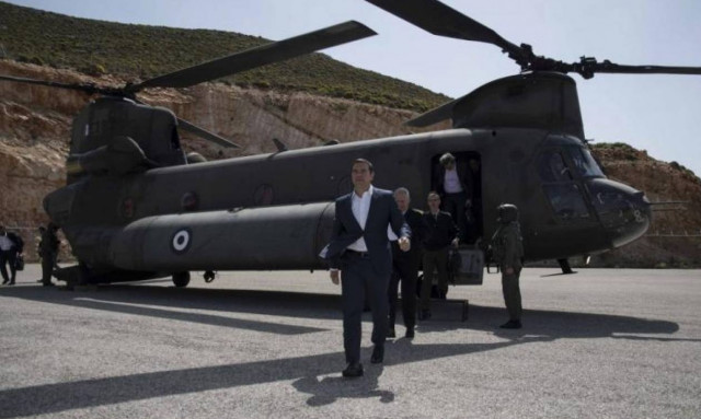 Χωρίς όρια η προκλητικότητα των Τούρκων: Παρενόχλησαν το Σινούκ που μετέφερε τον Τσίπρα