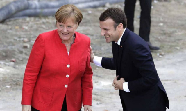 Κοινό μήνυμα σε Τραμπ ετοιμάζουν Μέρκελ και Μακρόν - «Περισσότερα αυτά που μας ενώνουν» (vids)