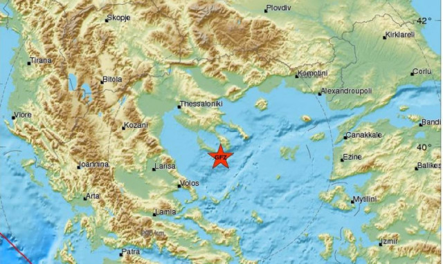 Νέος σεισμός 4,3 Ρίχτερ στη Χαλκιδική