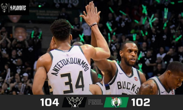 NBA: Απίθανα πράγματα και νικητήριο καλάθι από τον Γιάννη - Οι Μπακς ισοφάρισαν τους Σέλτικς (vids)