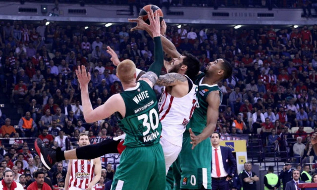 Euroleague - Ζαλγκίρις Κάουνας - Ολυμπιακός: Ποιο κανάλι θα δείξει τον τρίτο αγώνα (24/4)