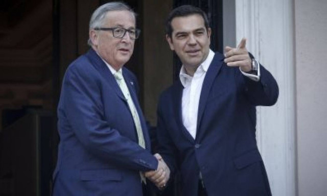 ΤΩΡΑ: Σε εξέλιξη η συνάντηση Τσίπρα – Γιουνκέρ