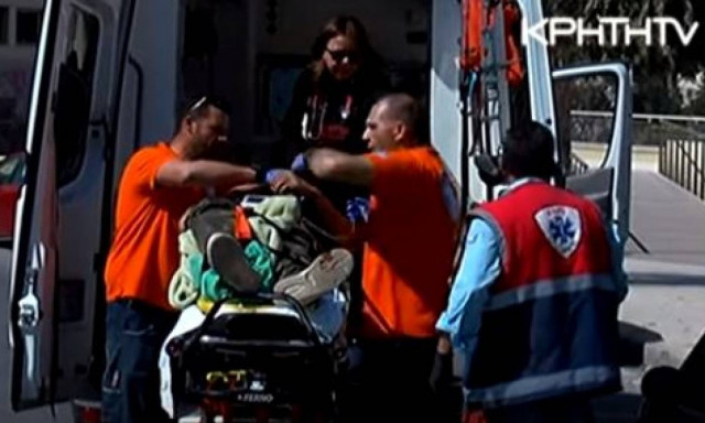 Ηράκλειο: Καρέ – καρέ ο απεγκλωβισμός μαθητή που καρφώθηκε σε κάγκελα (ΠΡΟΣΟΧΗ: ΣΚΛΗΡΟ ΒΙΝΤΕΟ)