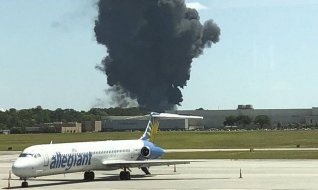 Αεροπορική τραγωδία στις ΗΠΑ: Νεκροί οι πιλότοι του C-130 που συνετρίβη στην Τζόρτζια (Pics+Vids)