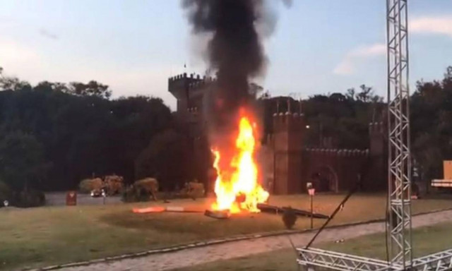 Βίντεο ΣΟΚ: Το ελικόπτερο που μετέφερε τη νύφη συνετρίβη μπροστά στα έντρομα μάτια του γαμπρού