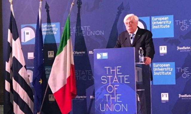 Προκόπης Παυλόπουλος: Εάν η ΕΕ δεν εφαρμόσει την αρχή της Αλληλεγγύης, ο λαϊκισμός θα θριαμβεύσει