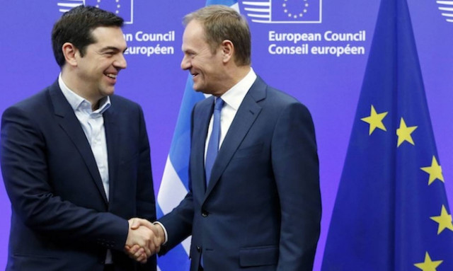 Τηλεφωνική επικοινωνία Τσίπρα-Τουσκ για την ονομασία των Σκοπίων