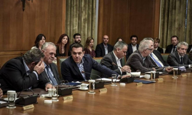 Συνεδρίαση του υπουργικού συμβουλίου υπό τον Αλέξη Τσίπρα