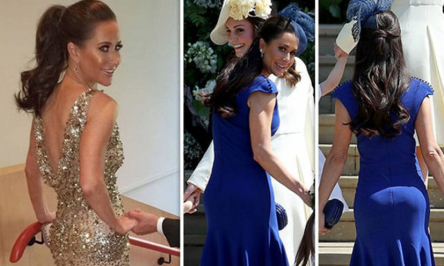 Τα νέα οπίσθια α λα... Πίπα που έκλεψαν την παράσταση στο γάμο της Μέγκαν και του Χάρι (pics)