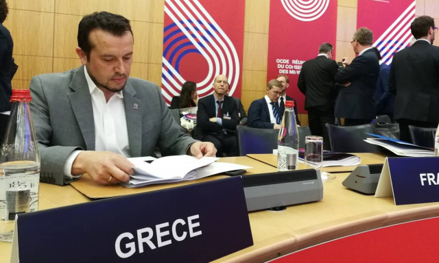 Παππάς στη Σύνοδο του ΟΟΣΑ: Στόχος μας η αξιοποίηση των νέων τεχνολογιών