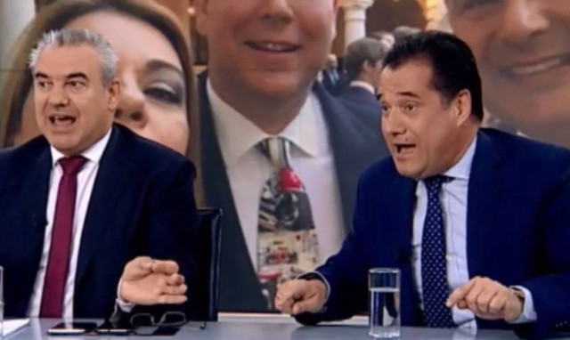 Άγριος καβγάς on air Γεωργιάδη με Μπγιάλα (vid)