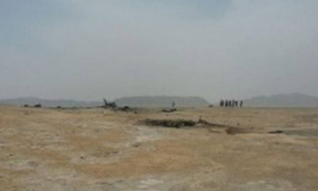 Ιράν: Συντριβή στρατιωτικού αεροσκάφους (pics)