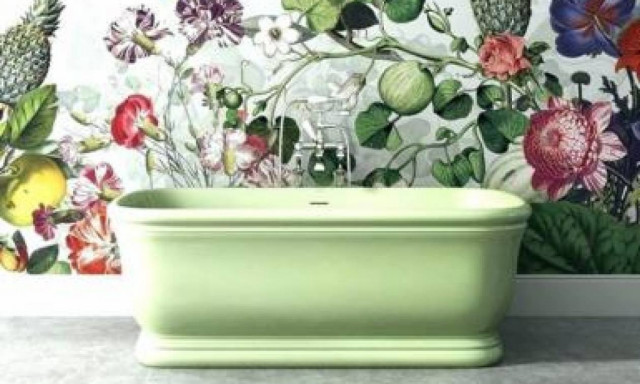 Εντυπωσιακές ταπετσαρίες για μία εξωτική ατμόσφαιρα στο μπάνιο