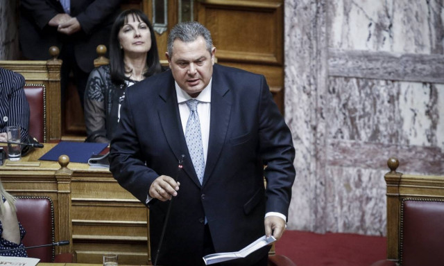 Καμμένος στο Twitter: Οι ΑΝΕΛ δεσμευόμαστε για τη μη κύρωση της συμφωνίας στο Σκοπιανό