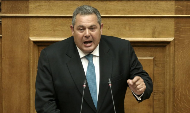 «Βόμβα» Καμμένου: Ζητά έγκριση της συμφωνίας για το Σκοπιανό από 180 βουλευτές