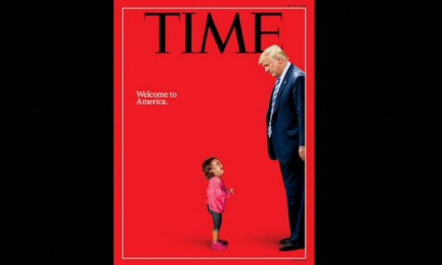 Προβοκάτσια εναντίον του Τραμπ: Αποκαλύφθηκε η αλήθεια για το εξώφυλλο του Time! (pics)