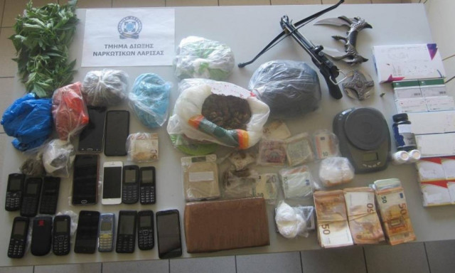 Λάρισα: Εξαρθρώθηκε εγκληματική οργάνωση που διακινούσε κοκαΐνη και κάνναβη