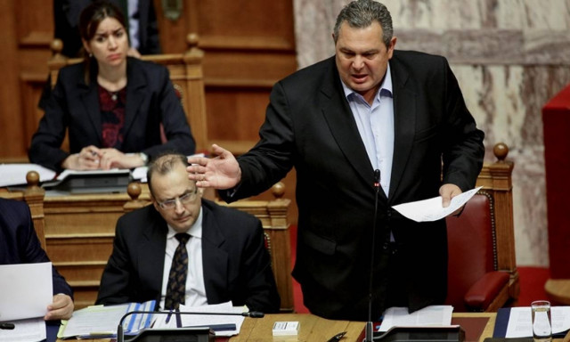 Βουλή Live – Καμμένος: Γιατί να ρίχναμε την κυβέρνηση; Για να κάναμε τη χάρη στην τρόικα εσωτερικού;