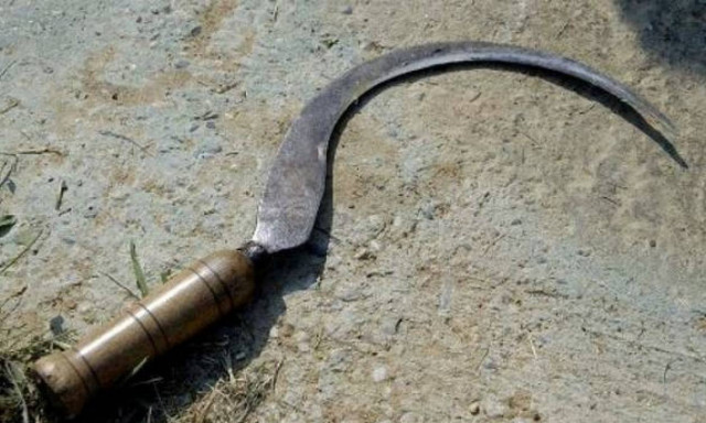 Σκότωσε με δρεπάνι τον συζυγό της επειδή είχε... πονοκέφαλο