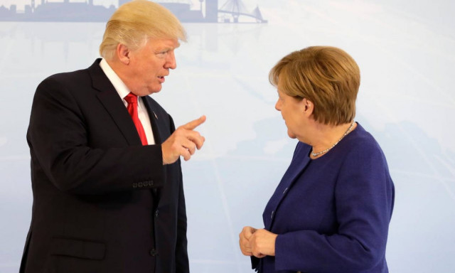 ΝΑΤΟ: Τραμπ και Μέρκελ διαβεβαιώνουν ότι έχουν «θαυμάσια σχέση» παρά την «άγρια» κόντρα