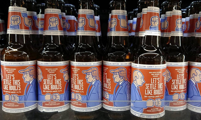 Αυτή η μπίρα κυκλοφόρησε ειδικά για τη συνάντηση Τραμπ – Πούτιν και ήδη κάνει «πάταγο» (Pics+Vid)