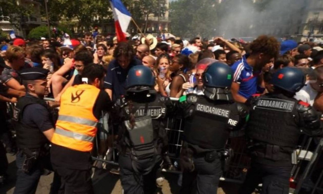 Μουντιάλ 2018: Σοβαρά επεισόδια πριν την έναρξη του τελικού (pics)