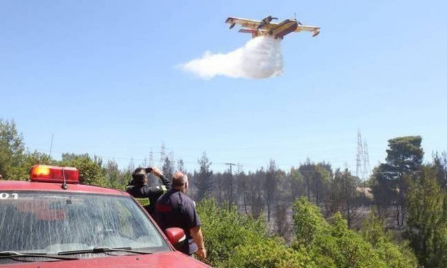 Ο χάρτης πρόβλεψης κινδύνου πυρκαγιάς για την Τρίτη 17/7 (pic)