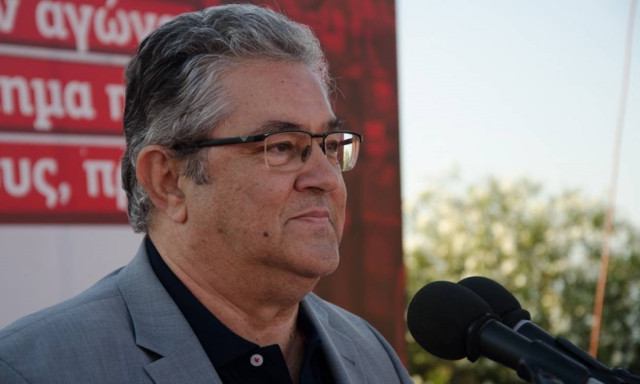 Κουτσούμπας: Γεωπολιτικό παιχνίδι με «κυνήγι μαγισσών και πρακτόρων»