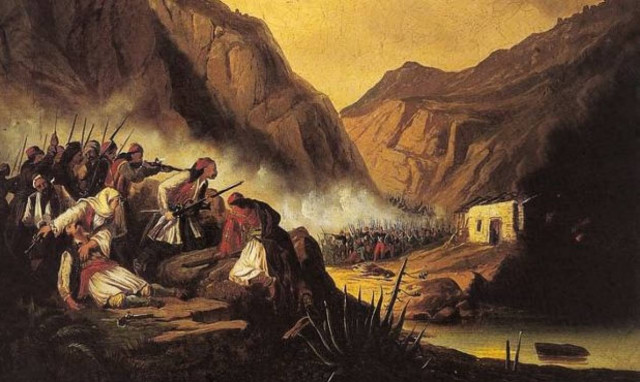 Σαν σήμερα το 1822 σημειώθηκε η Μάχη στα Δερβενάκια