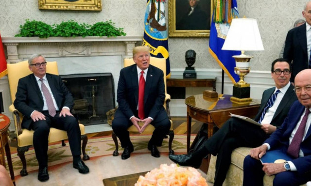 Συμφωνία Τραμπ - Γιούνκερ για το εμπόριο