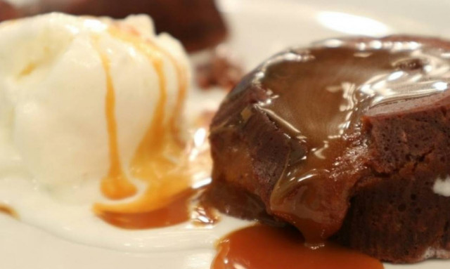 Ατομικά σουφλέ σοκολάτας