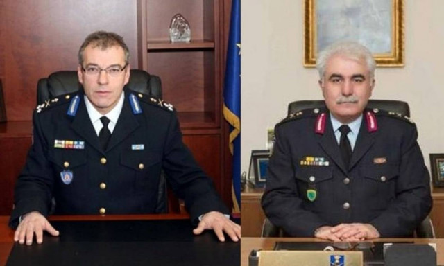 Αυτοί είναι οι νέοι αρχηγοί σε Αστυνομία και Πυροσβεστική