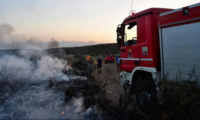 Προσοχή! Πολύ υψηλός κίνδυνος πυρκαγιάς σήμερα σε Αττική και Εύβοια (χάρτης)