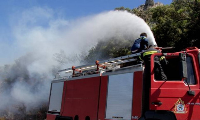 Φωτιά Τώρα: Μεγάλη πυρκαγιά στην Αγία Μαρίνα Νέας Μάκρης