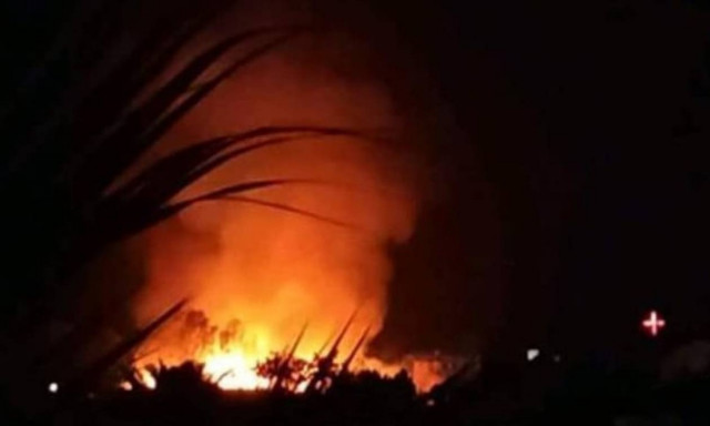 Φωτιά στην Άρλα Αχαΐας