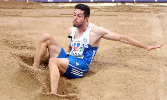 Miltos Tentoglou at the top of Europe