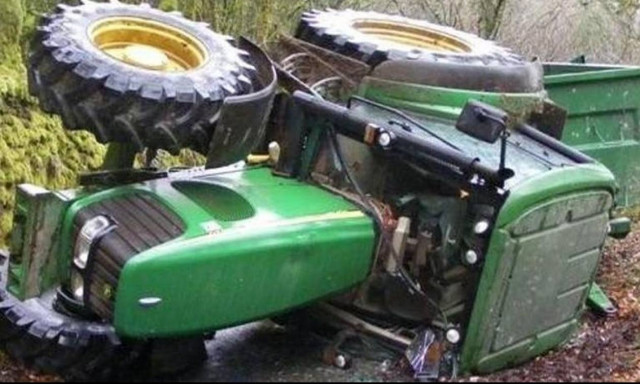 Τραγωδία στις Σέρρες: Νεκρός αγρότης που καταπλακώθηκε από το τρακτέρ του