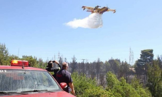 Ο χάρτης πρόβλεψης κινδύνου πυρκαγιάς για την Τρίτη 14/8 (pic)