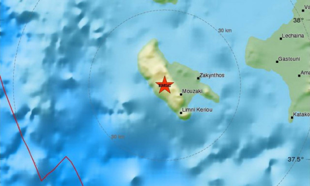 Σεισμός στη Ζάκυνθο (pics)