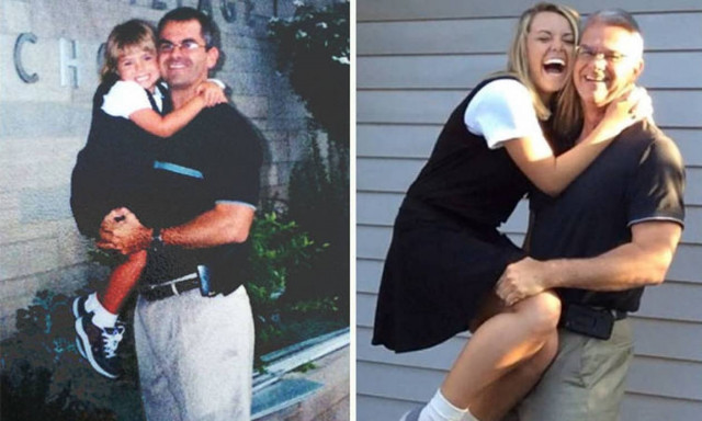 Είκοσι ξεκαρδιστικές φωτογραφίες της πρώτης ημέρας στο σχολείο και της τελευταίας 12 χρόνια μετά