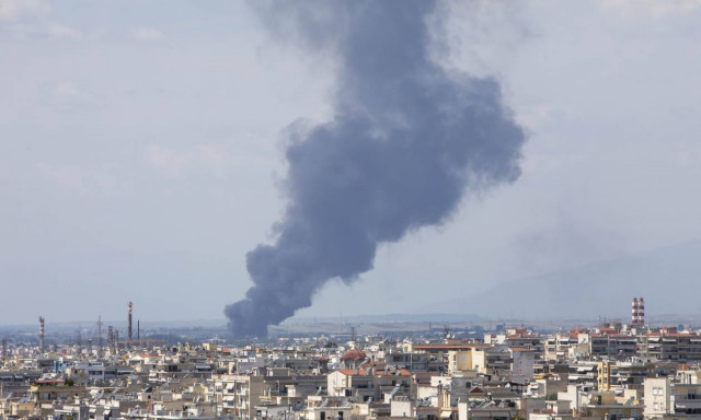 Θεσσαλονίκη: Φωτιά στη βιομηχανική περιοχή της Σίνδου - Συνελήφθη 36χρονος με 5 αναπτήρες
